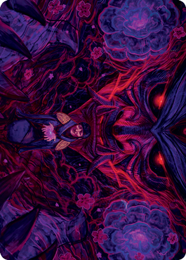 Reckoner Shakedown Art Card [Kamigawa: Neon Dynasty Art Series] | Webway Games