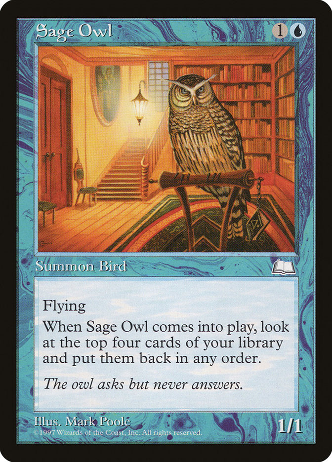 Sage Owl [Weatherlight] | Webway Games