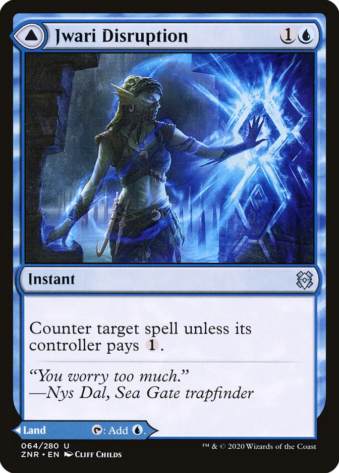 Jwari Disruption // Jwari Ruins [Zendikar Rising] | Webway Games