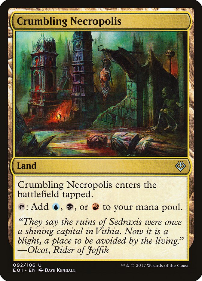 Crumbling Necropolis [Archenemy: Nicol Bolas] | Webway Games