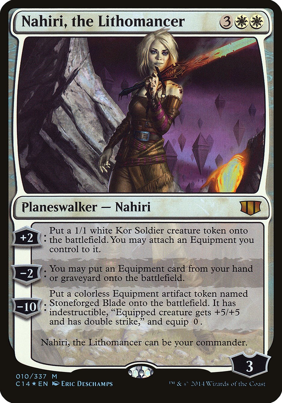 Nahiri, the Lithomancer (Commander 2014) [Commander 2014 Oversized] | Webway Games