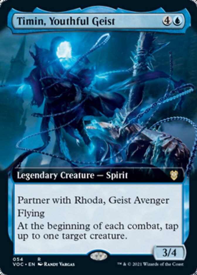 Timin, Youthful Geist (Extended) [Innistrad: Crimson Vow Commander] | Webway Games