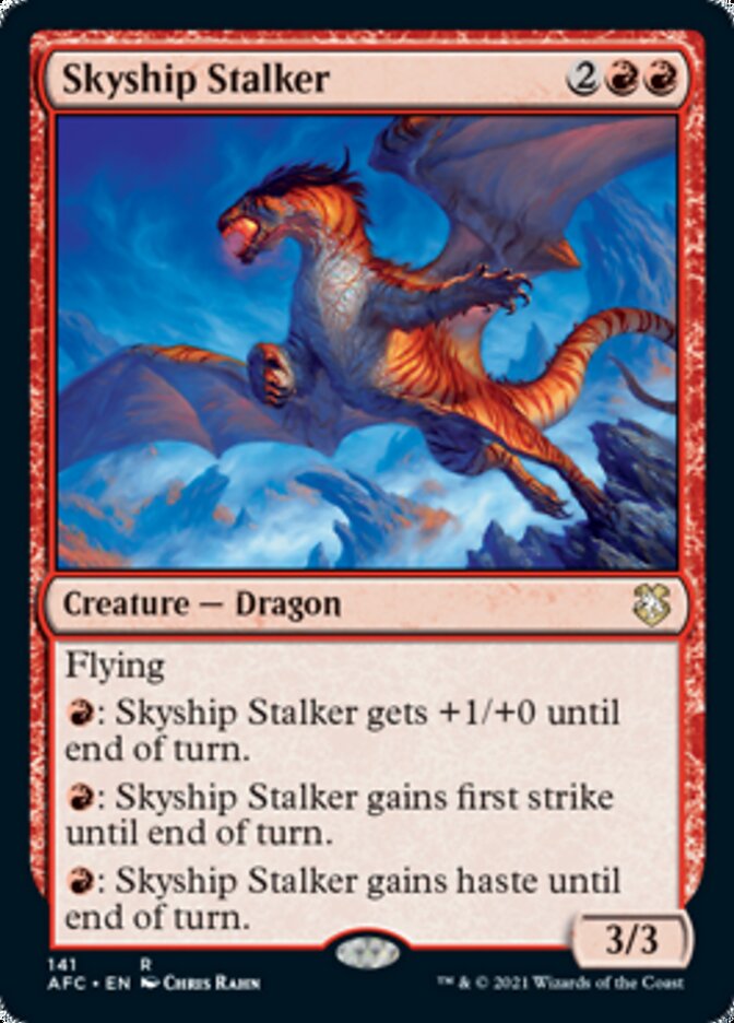 Skyship Stalker [Dungeons & Dragons: Adventures in the Forgotten Realms Commander] | Webway Games