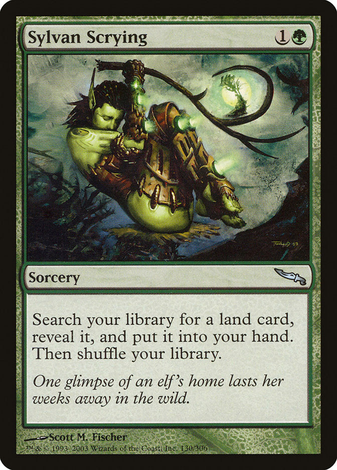 Sylvan Scrying [Mirrodin] | Webway Games