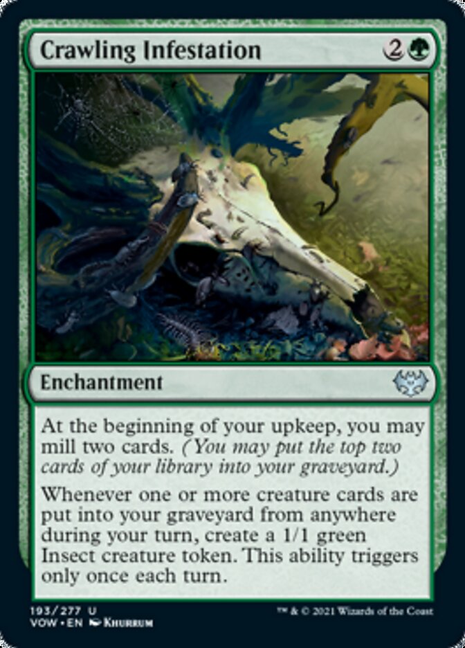 Crawling Infestation [Innistrad: Crimson Vow] | Webway Games