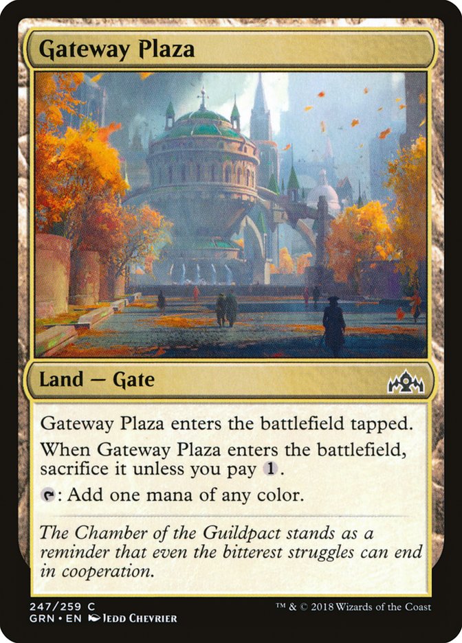 Gateway Plaza [Guilds of Ravnica] | Webway Games