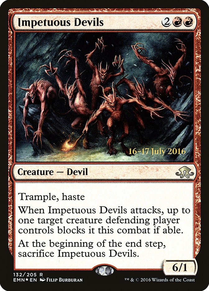 Impetuous Devils  (Prerelease) [Eldritch Moon Prerelease Promos] | Webway Games