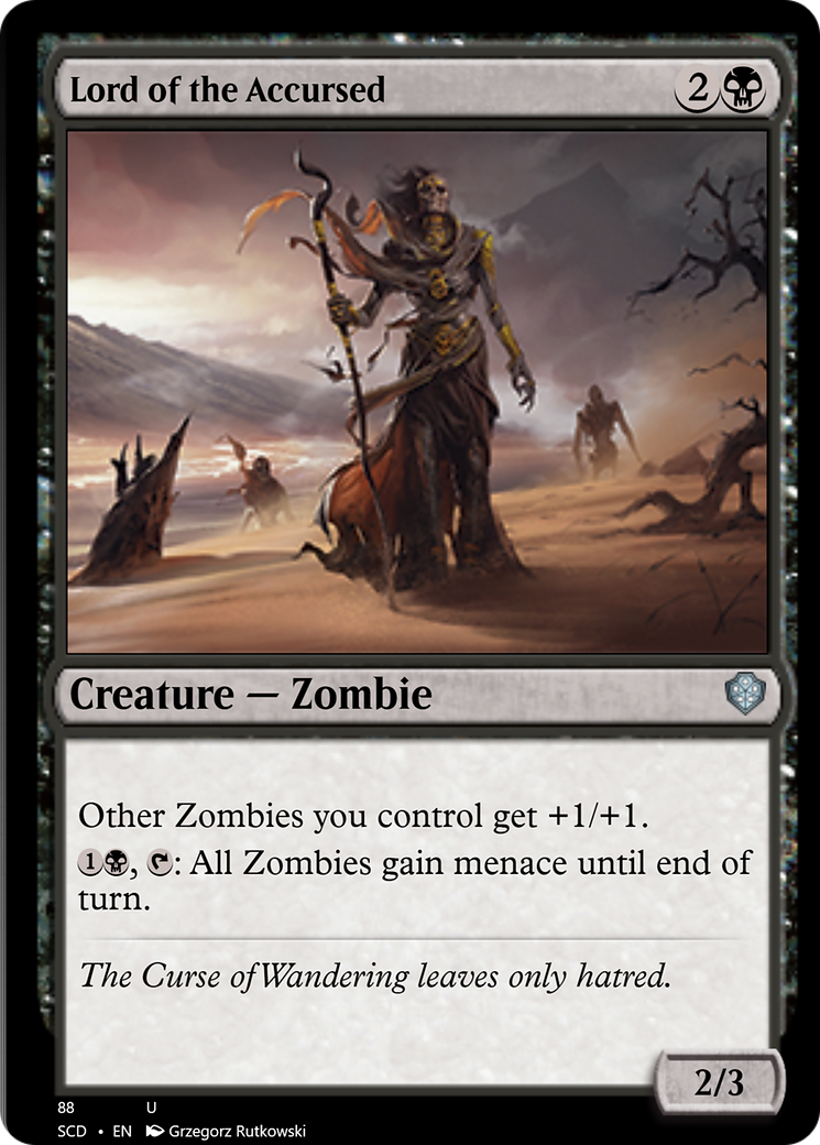 Lord of the Accursed [Starter Commander Decks] | Webway Games