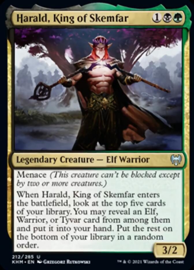 Harald, King of Skemfar [Kaldheim] | Webway Games