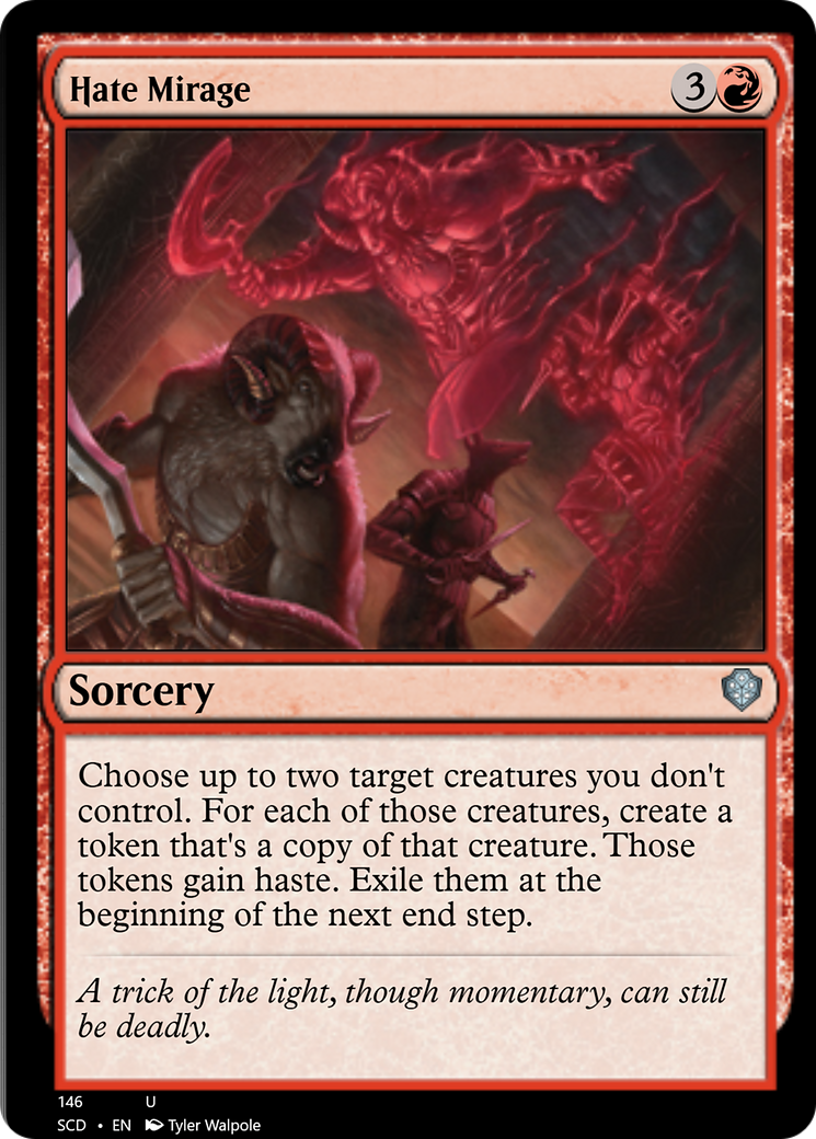 Hate Mirage [Starter Commander Decks] | Webway Games