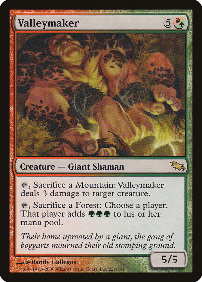 Valleymaker [Shadowmoor] | Webway Games