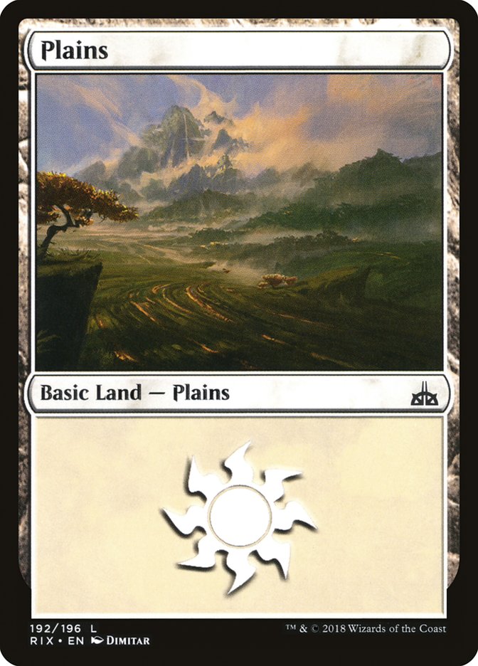 Plains (#192) [Rivals of Ixalan] | Webway Games