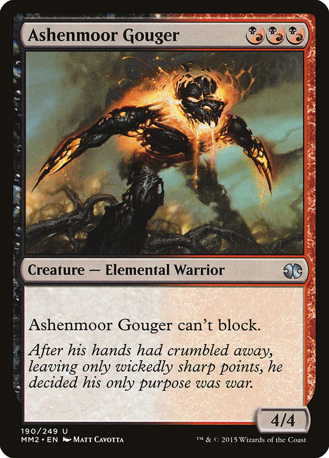Ashenmoor Gouger [Modern Masters 2015] | Webway Games
