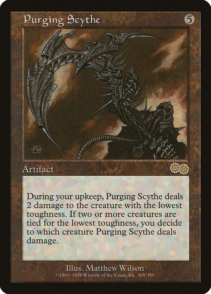 Purging Scythe [Urza's Saga] | Webway Games