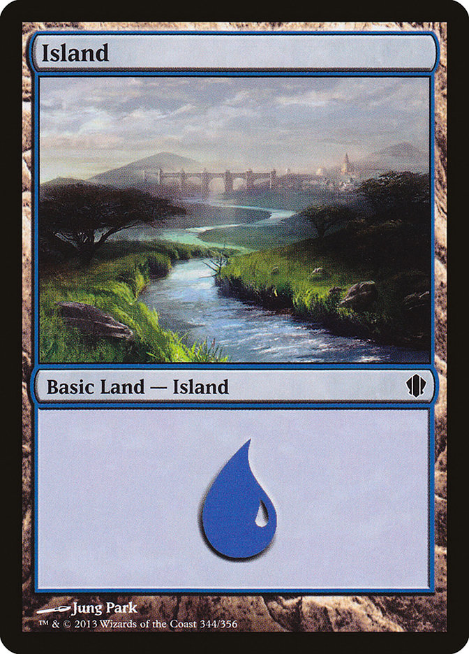 Island (#344) [Commander 2013] | Webway Games