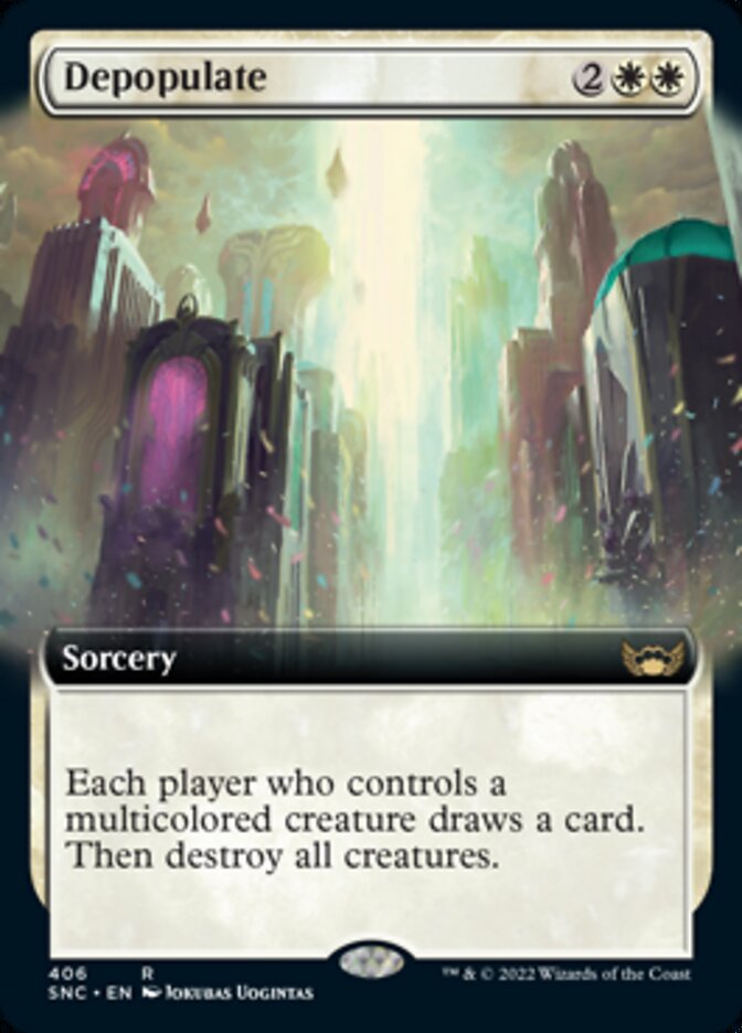 Depopulate (Extended Art) [Streets of New Capenna] | Webway Games