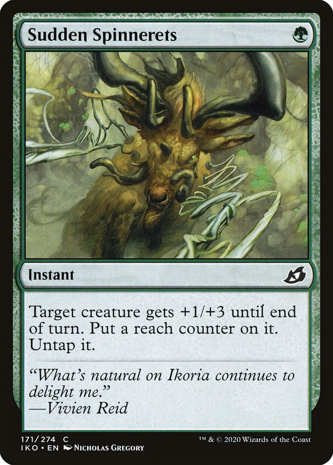 Sudden Spinnerets [Ikoria: Lair of Behemoths] | Webway Games