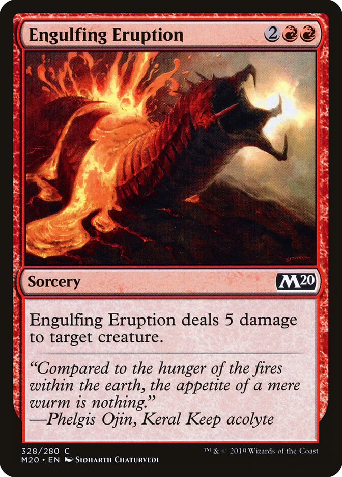 Engulfing Eruption [Core Set 2020] | Webway Games