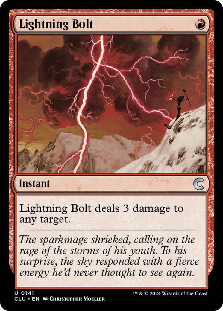Lightning Bolt [Ravnica: Clue Edition] | Webway Games