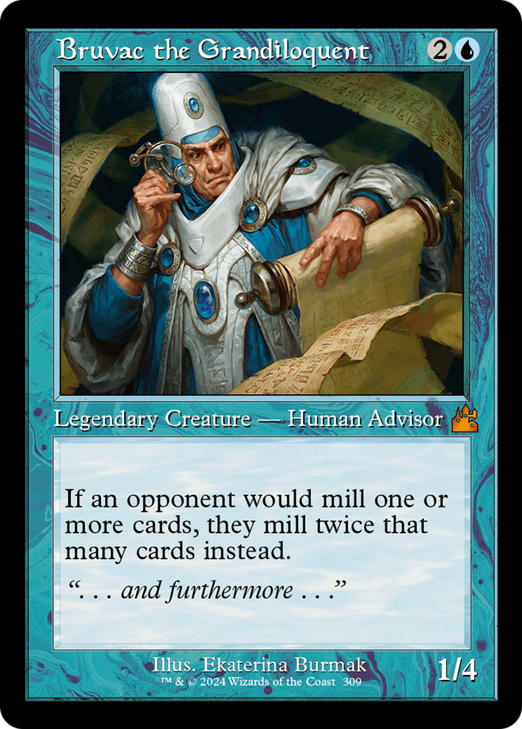 Bruvac the Grandiloquent (Retro Frame) [Ravnica Remastered] | Webway Games