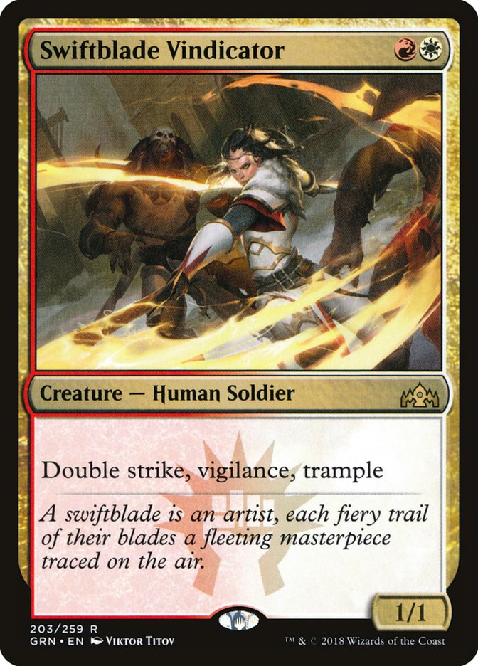 Swiftblade Vindicator [Guilds of Ravnica] | Webway Games