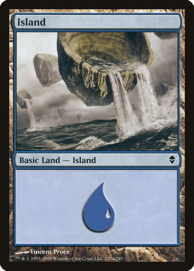 Island (#237a) [Zendikar] | Webway Games