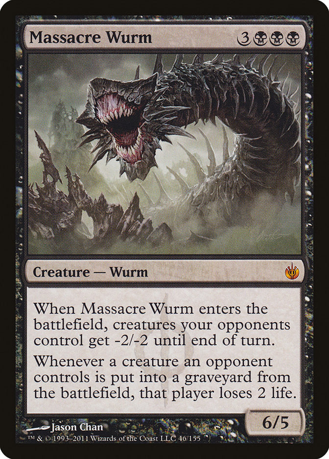 Massacre Wurm [Mirrodin Besieged] | Webway Games