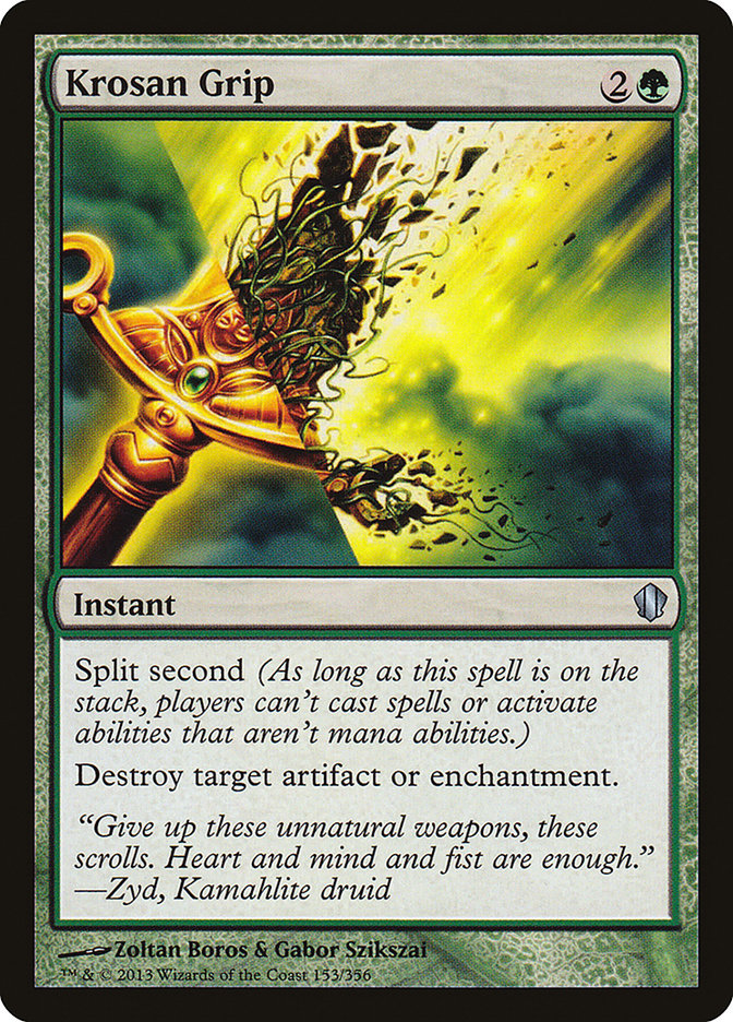 Krosan Grip [Commander 2013] | Webway Games