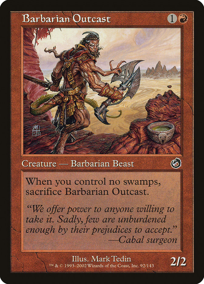 Barbarian Outcast [Torment] | Webway Games