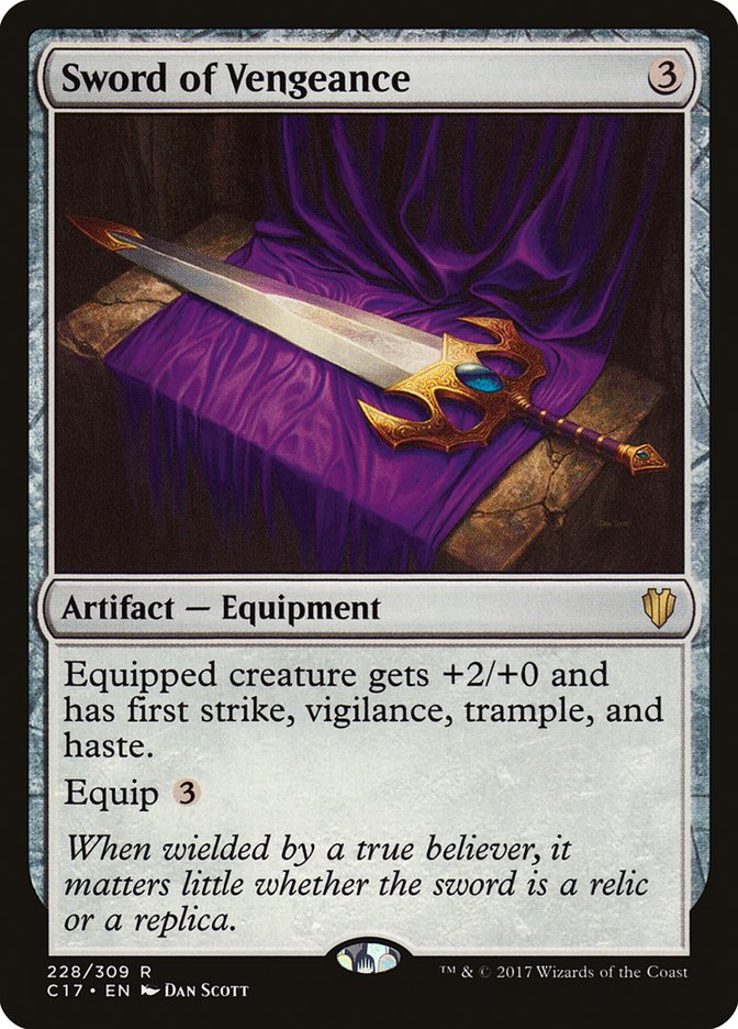 Sword of Vengeance [Commander 2017] | Webway Games