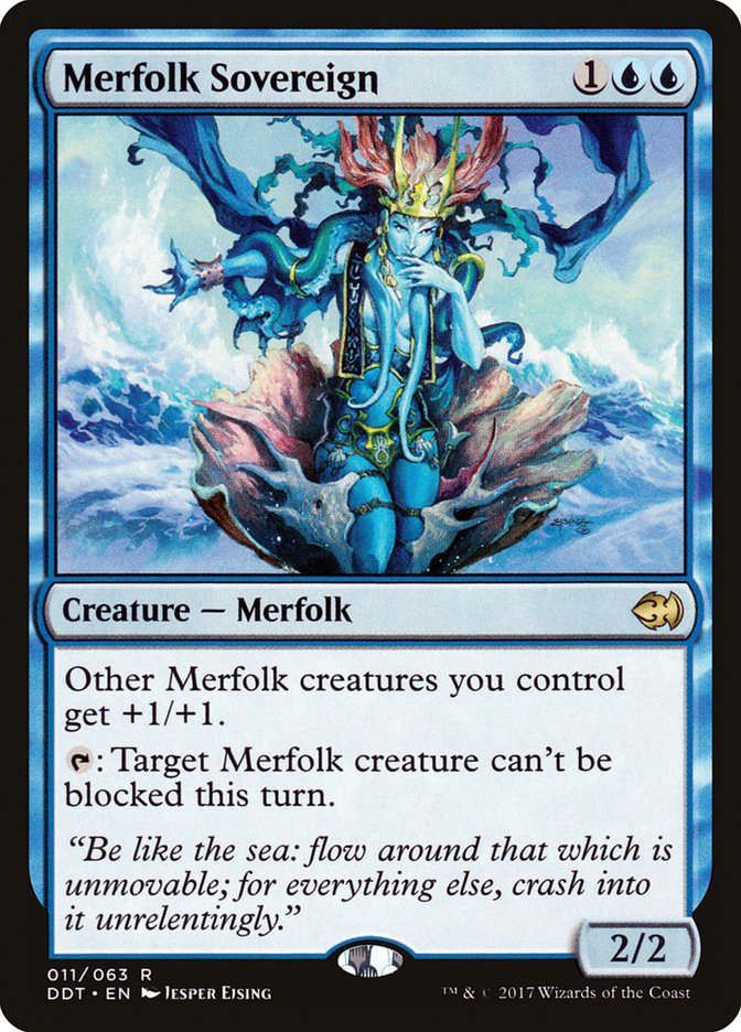 Merfolk Sovereign [Duel Decks: Merfolk vs. Goblins] | Webway Games