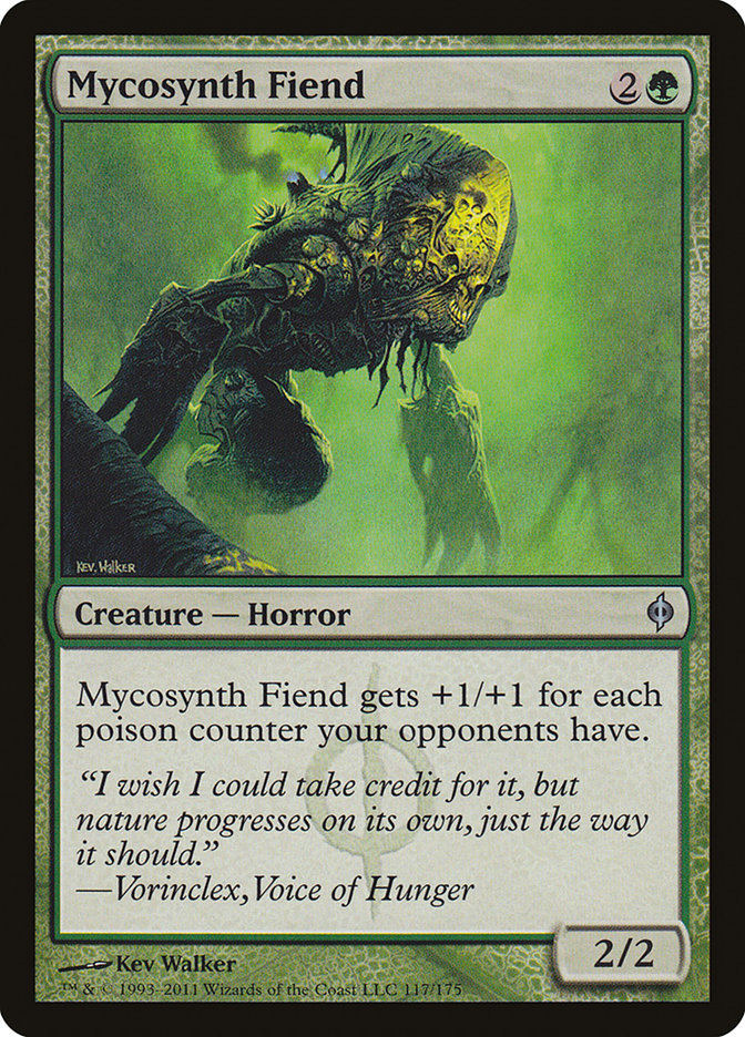 Mycosynth Fiend [New Phyrexia] | Webway Games