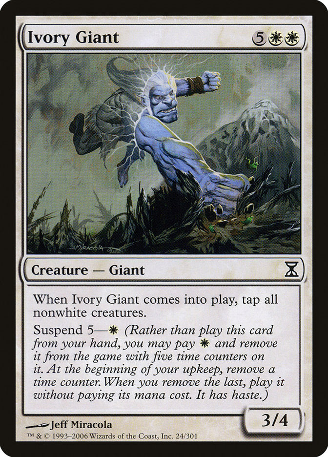 Ivory Giant [Time Spiral] | Webway Games
