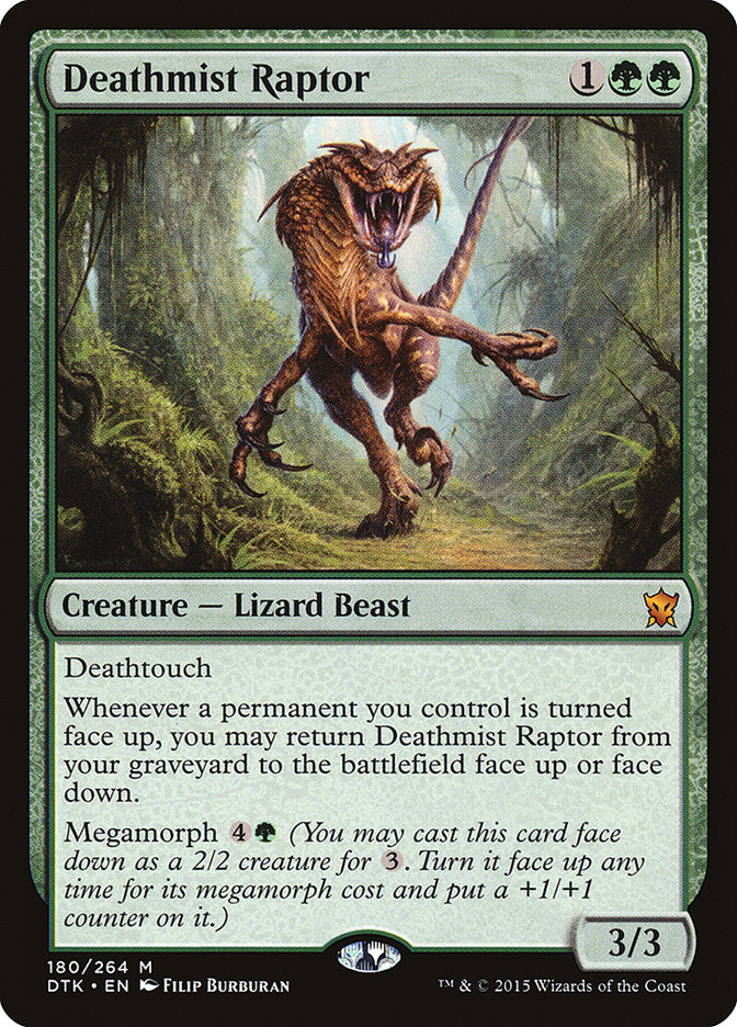 Deathmist Raptor [Dragons of Tarkir] | Webway Games