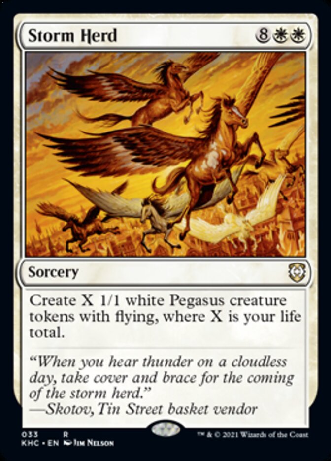Storm Herd [Kaldheim Commander] | Webway Games