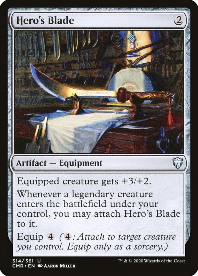 Hero's Blade [Commander Legends] | Webway Games