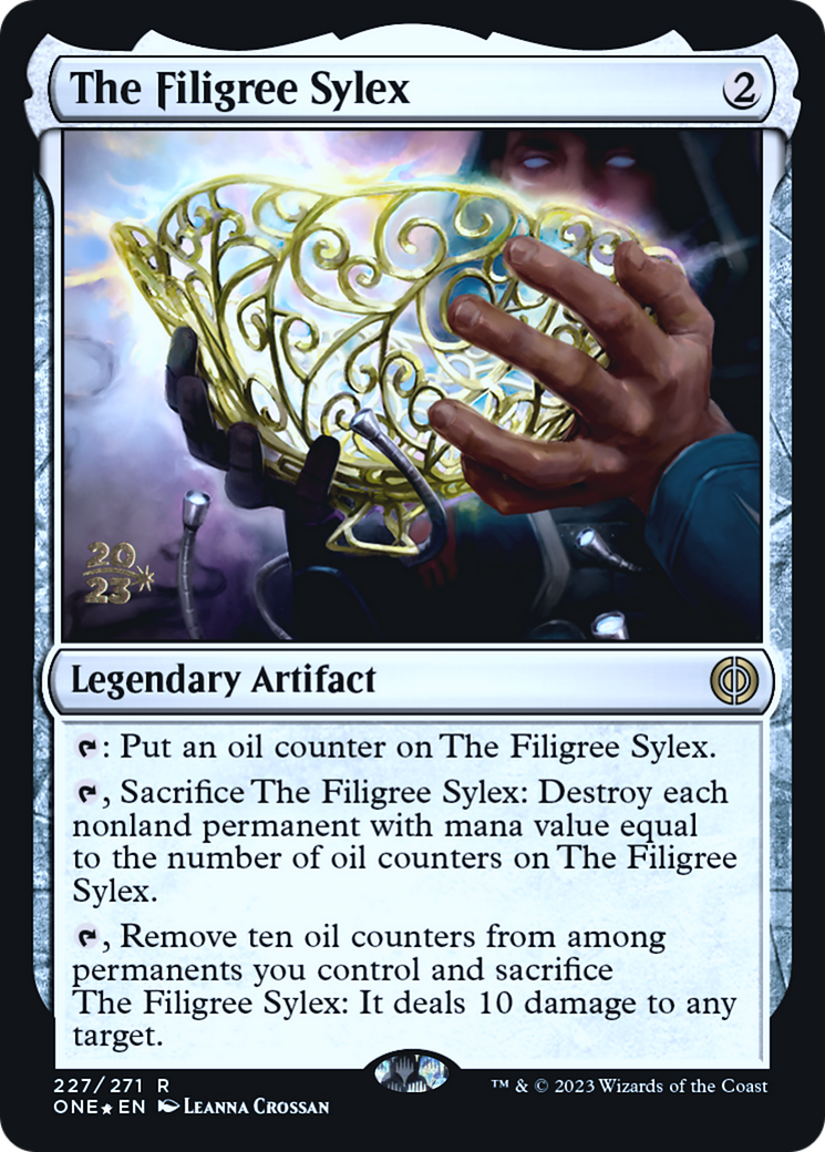 The Filigree Sylex [Phyrexia: All Will Be One Prerelease Promos] | Webway Games
