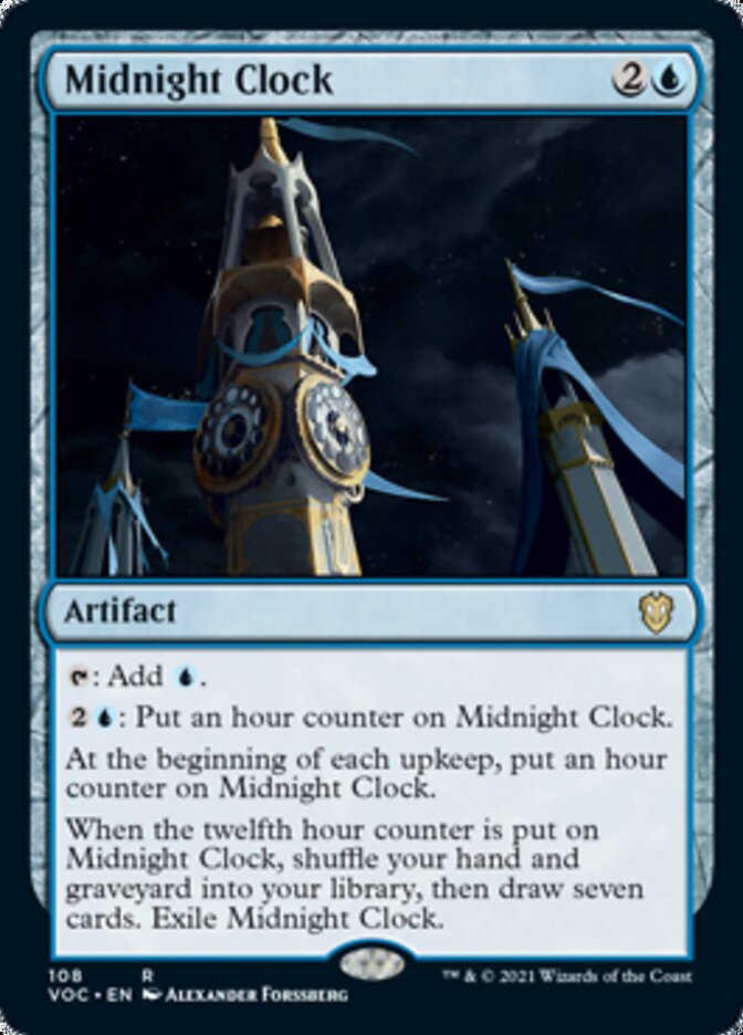Midnight Clock [Innistrad: Crimson Vow Commander] | Webway Games