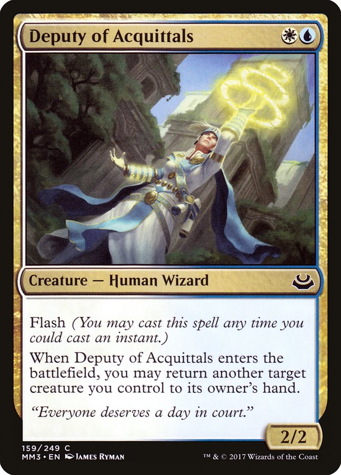 Deputy of Acquittals [Modern Masters 2017] | Webway Games