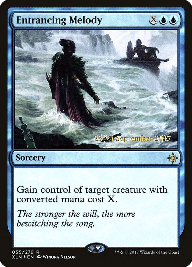 Entrancing Melody  (Prerelease) [Ixalan Prerelease Promos] | Webway Games