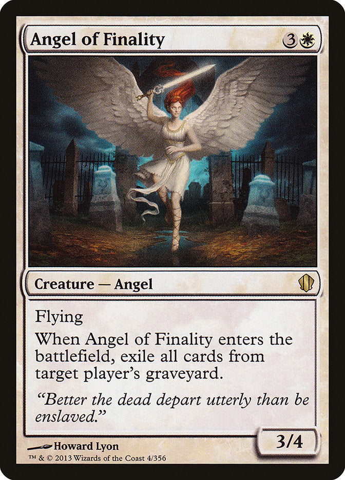 Angel of Finality [Commander 2013] | Webway Games