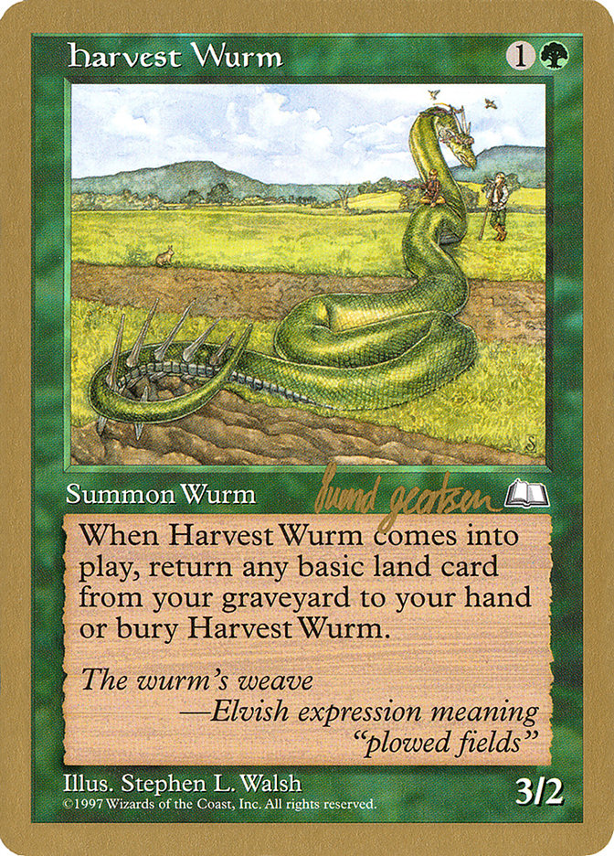 Harvest Wurm (Svend Geertsen) [World Championship Decks 1997] | Webway Games