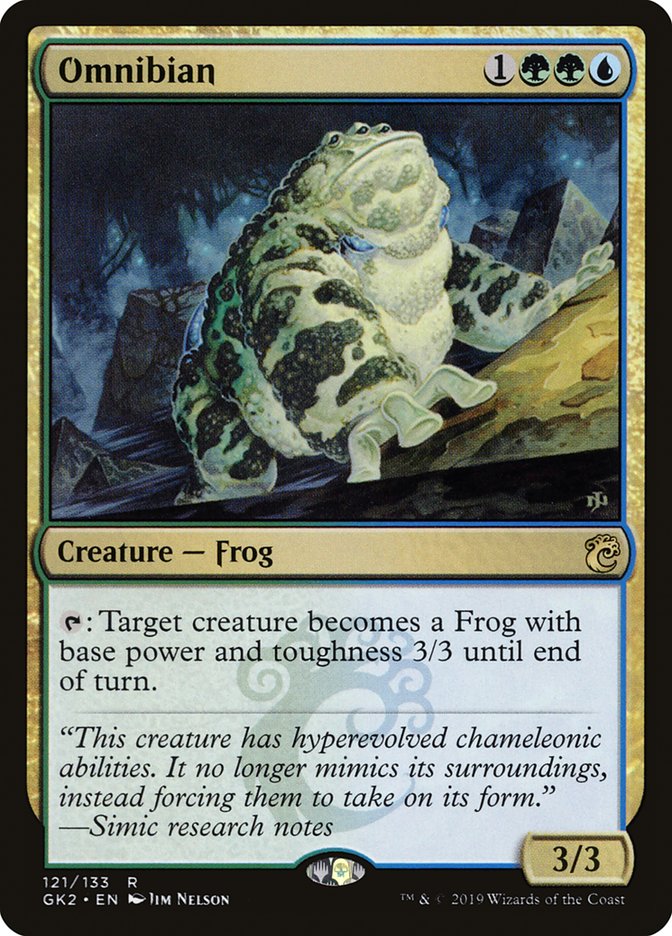 Omnibian [Ravnica Allegiance Guild Kit] | Webway Games