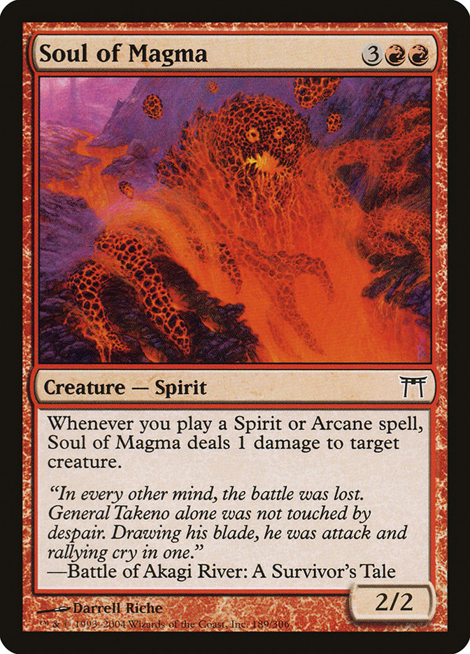 Soul of Magma [Champions of Kamigawa] | Webway Games