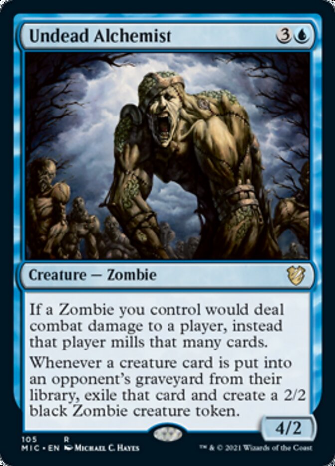 Undead Alchemist [Innistrad: Midnight Hunt Commander] | Webway Games