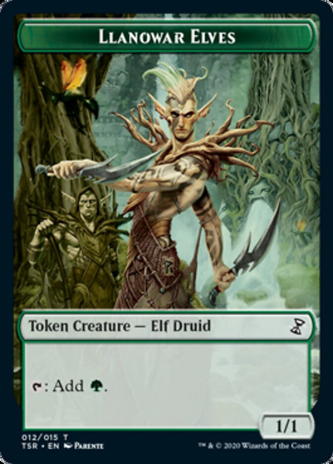 Llanowar Elves [Time Spiral Remastered Tokens] | Webway Games