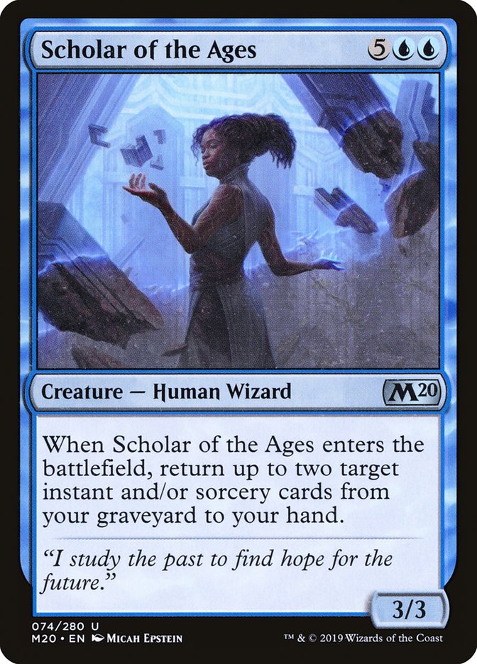 Scholar of the Ages [Core Set 2020] | Webway Games