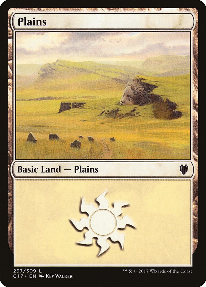 Plains (#297) [Commander 2017] | Webway Games