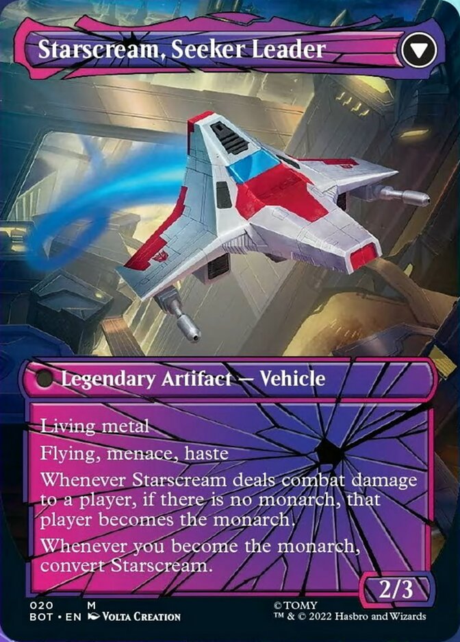 Starscream, Power Hungry // Starscream, Seeker Leader (Shattered Glass) [Universes Beyond: Transformers] | Webway Games