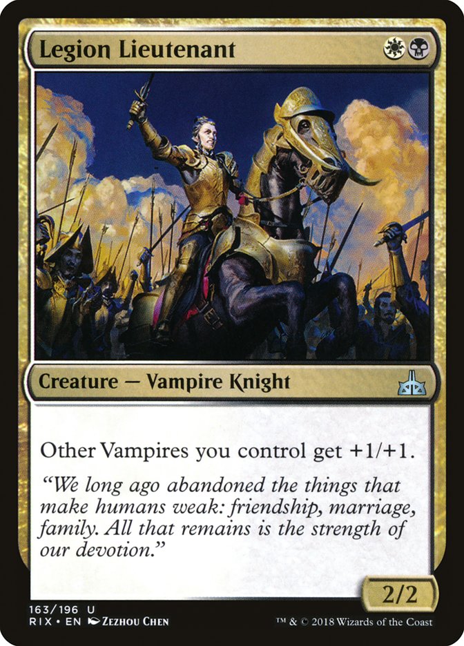 Legion Lieutenant [Rivals of Ixalan] | Webway Games